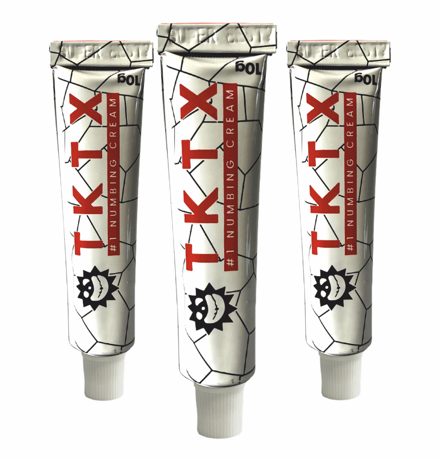 Pomada Anestésica TKTX Branca 75% - Anestésico de efeito rápido. - TKTX Numb Cream