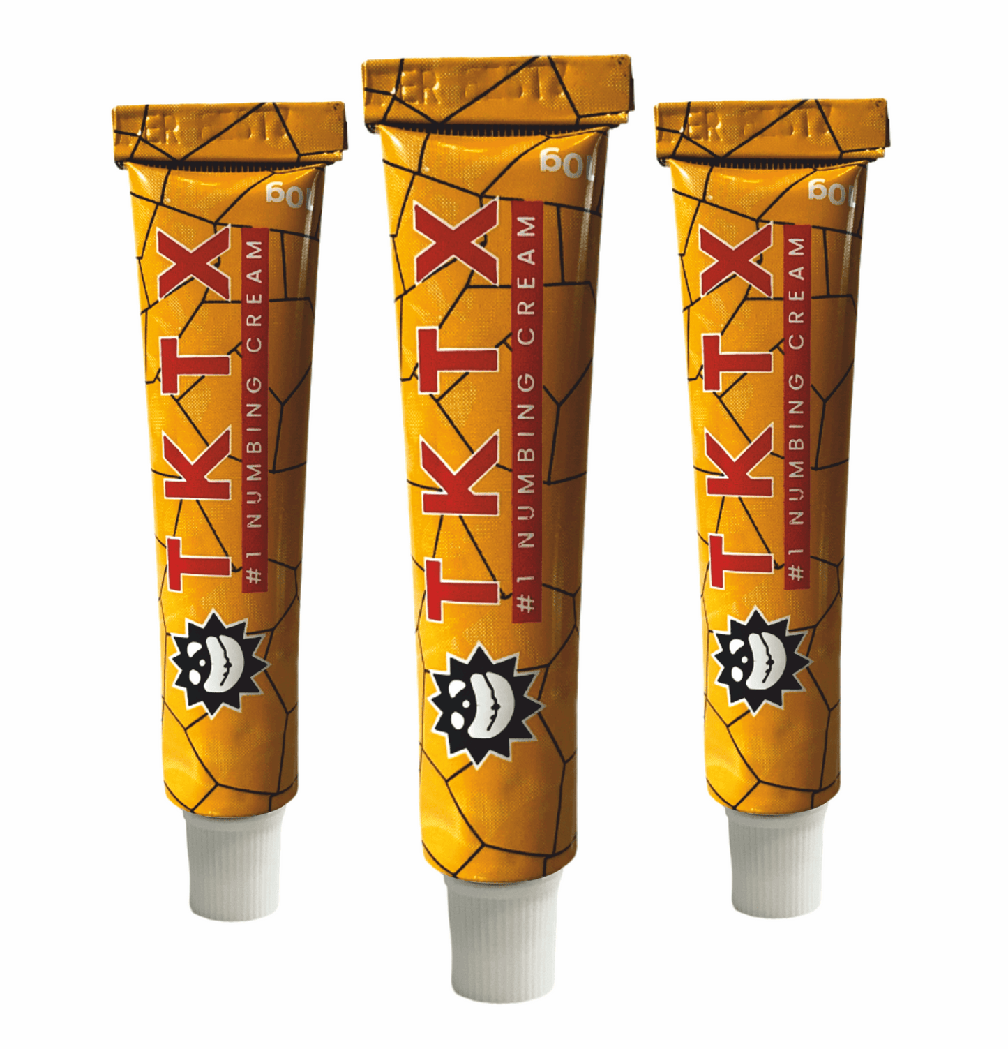 Pomada Anestésica TKTX Amarela 75% - Rápida oclusão, profundidade e longo efeito. - TKTX Numb Cream