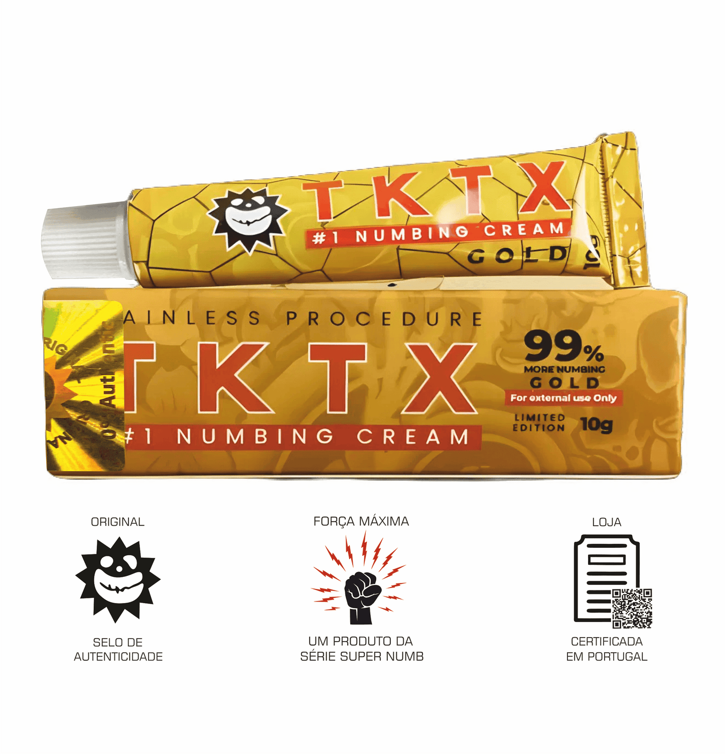 Pomada Anestésica TKTX 99% - Grande durabilidade. - TKTX Numb Cream