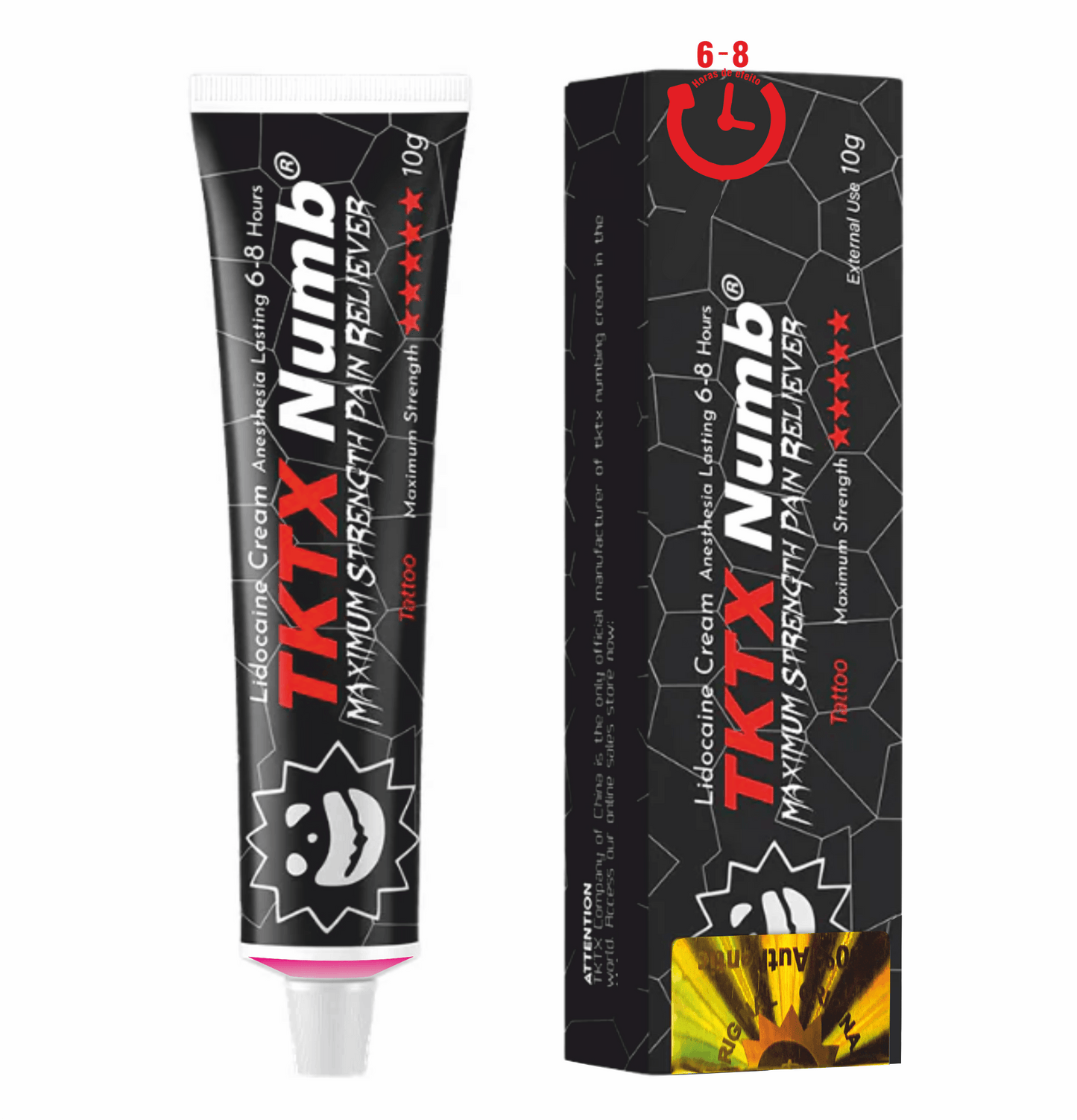 Nova TKTX Numb Black MAXIMUM STRENGTH - TKTX Numb Cream
