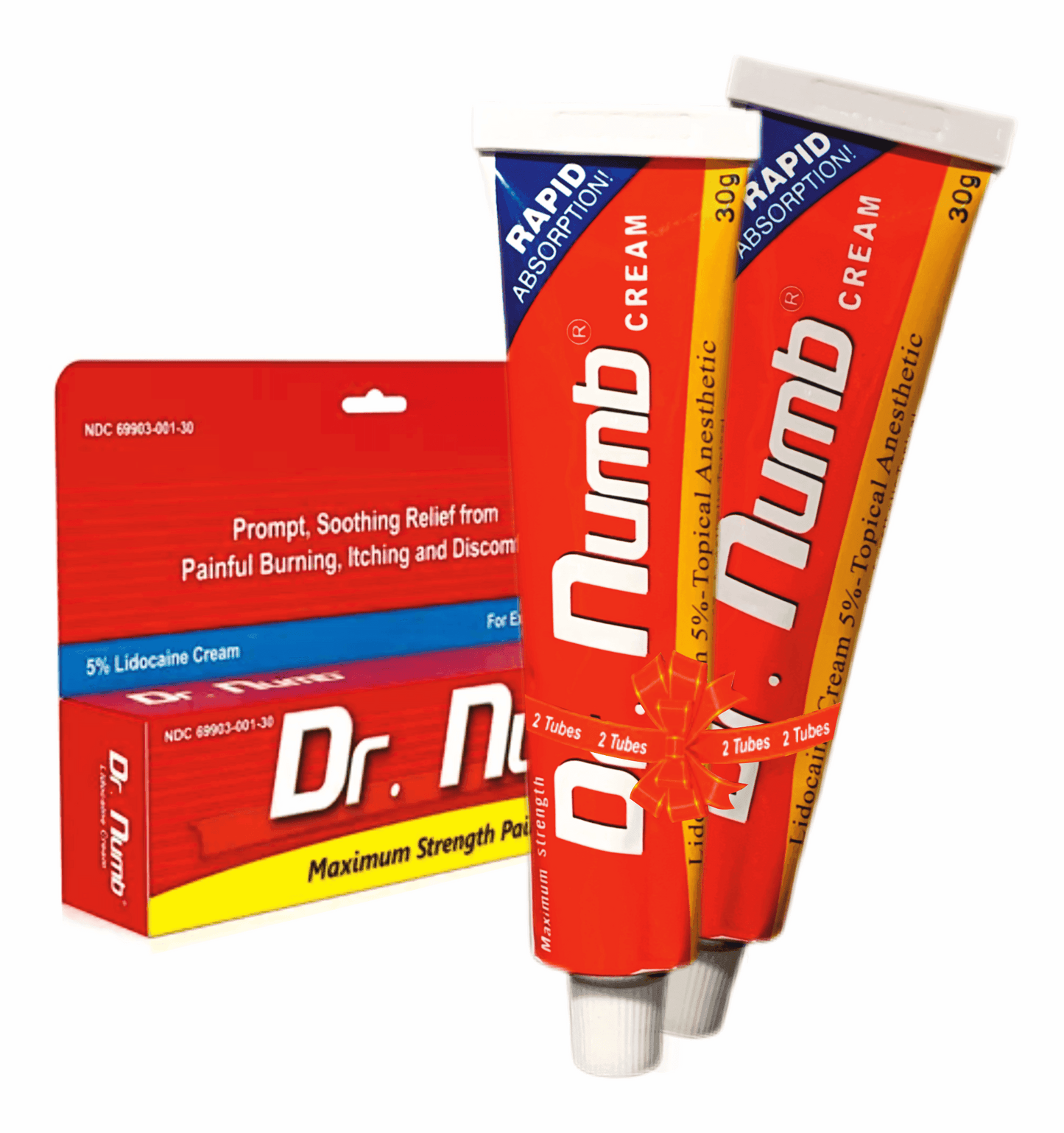 Dr . Numb® Creme Anestésico Tópico - Pele Aberta e Fechada - 30g - TKTX Numb Cream