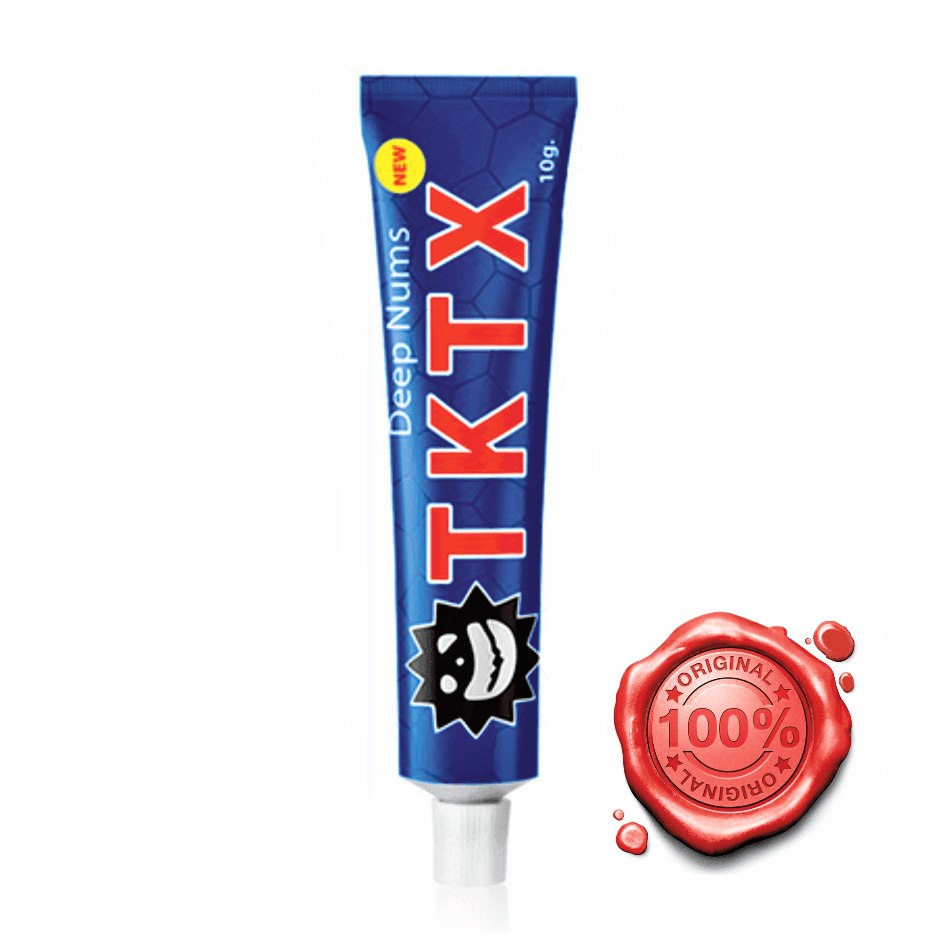 Pomada Anestésica TKTX Azul 60% - Maior profundidade de atuação. - TKTX Numb Cream