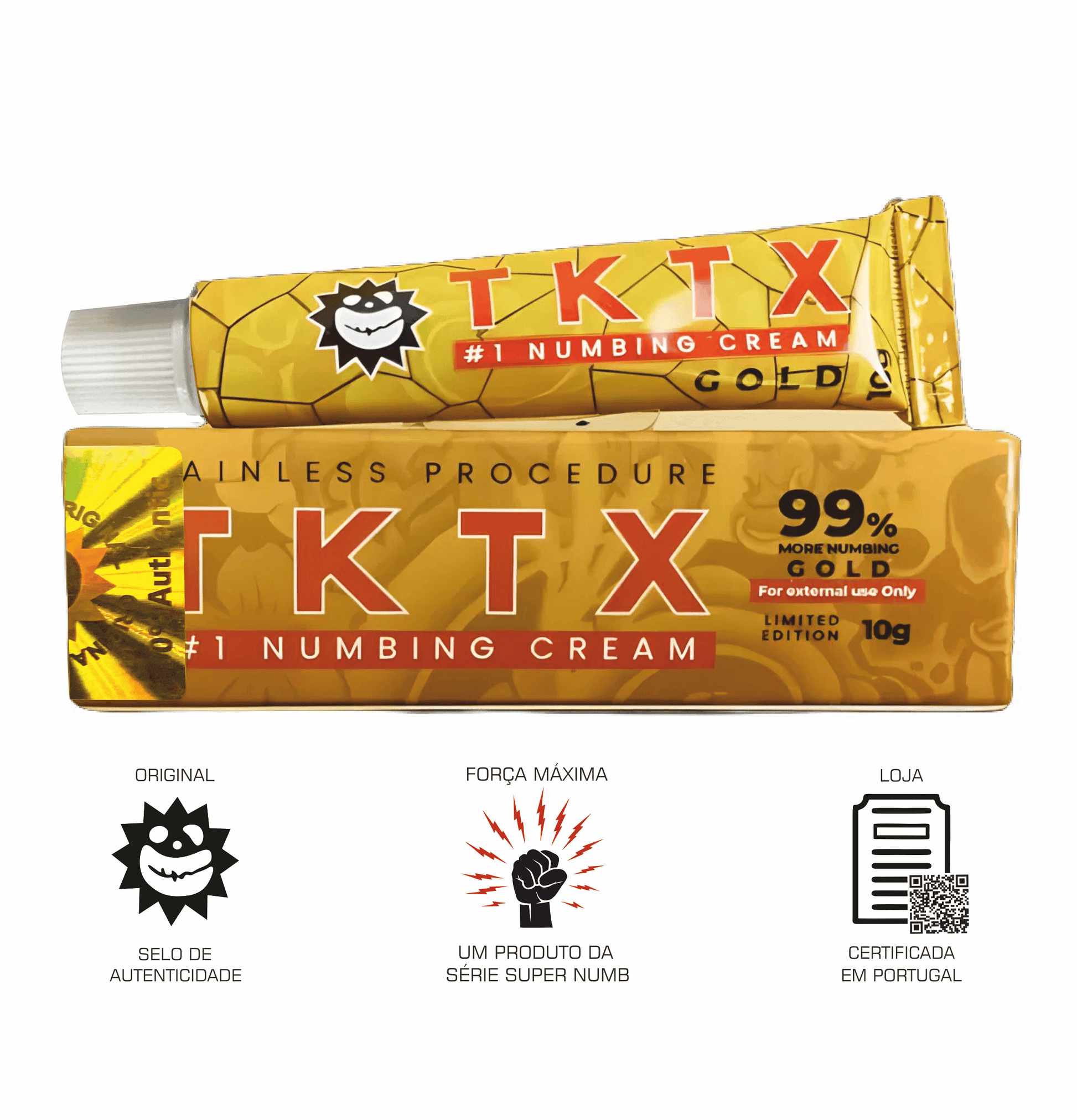 Pomada Anestésica TKTX 99% - Grande durabilidade. - TKTX Numb Cream