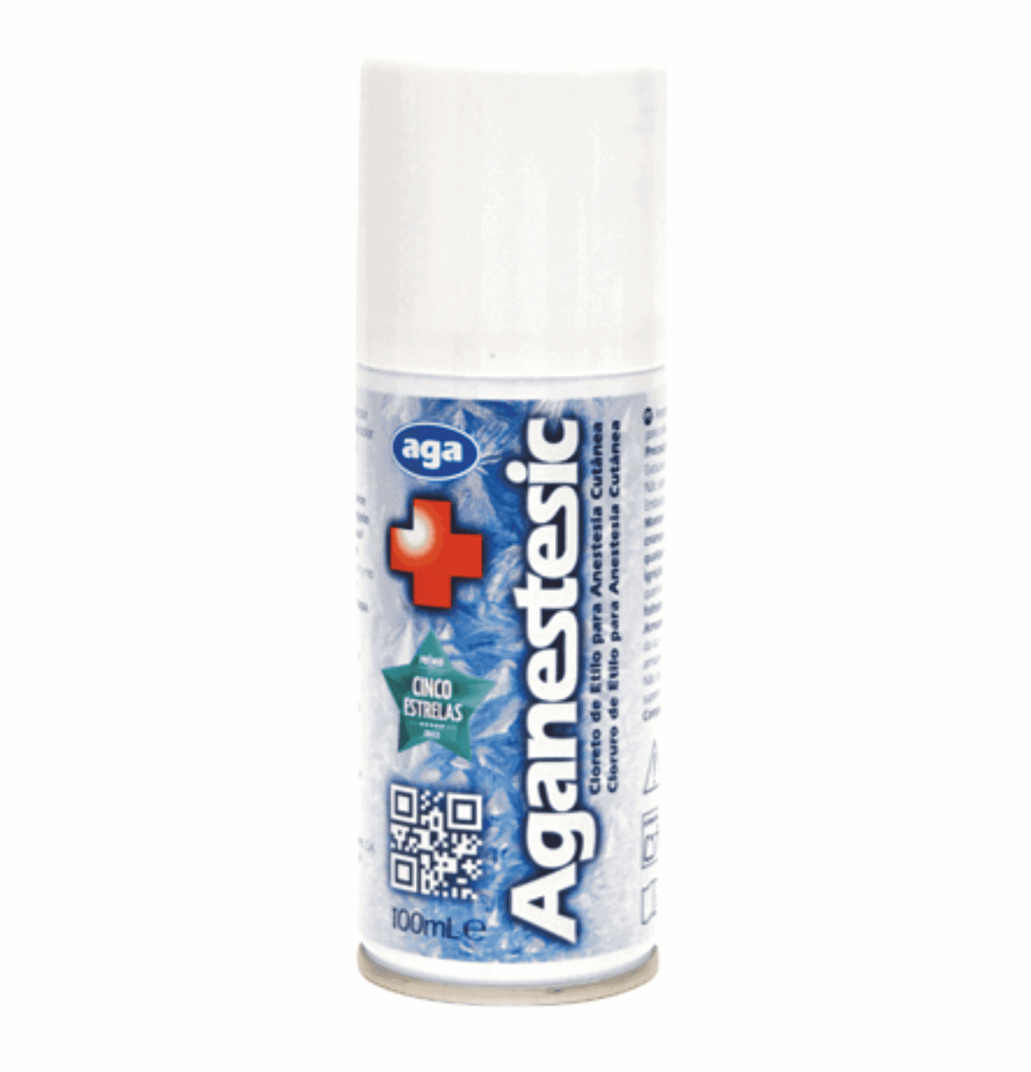 Spray Congelante Anestésico - Procedimento rápido - Piercing, brincos, injeções... Cloreto de Etilo 100ml - TKTX Numb Cream