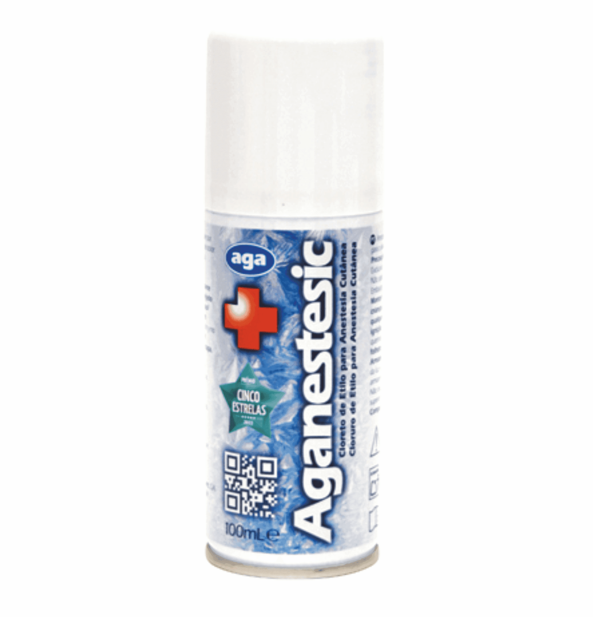 Spray Congelante Anestésico - Procedimento rápido - Piercing, brincos, injeções... Cloreto de Etilo 100ml - TKTX Numb Cream