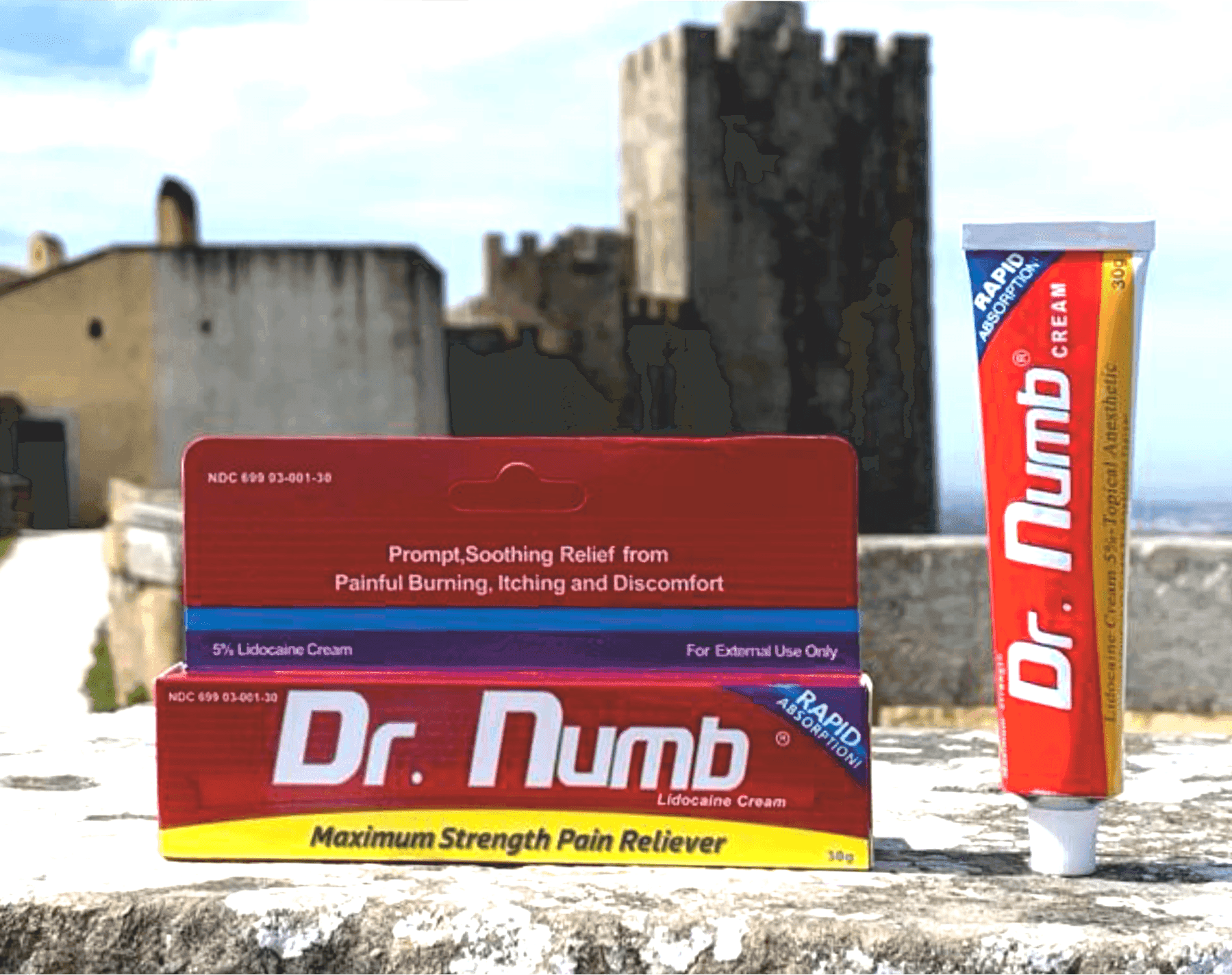 Dr . Numb® Creme Anestésico Tópico - Pele Aberta e Fechada - 30g - TKTX Numb Cream