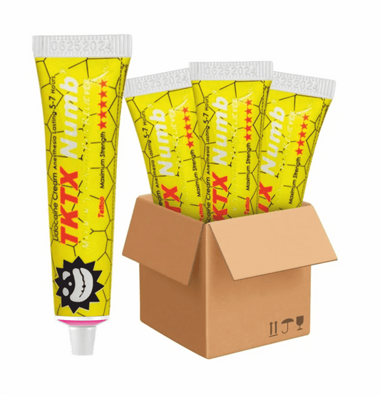 Nova TKTX Numb Amarela MAXIMUM STRENGTH - TKTX Numb Cream